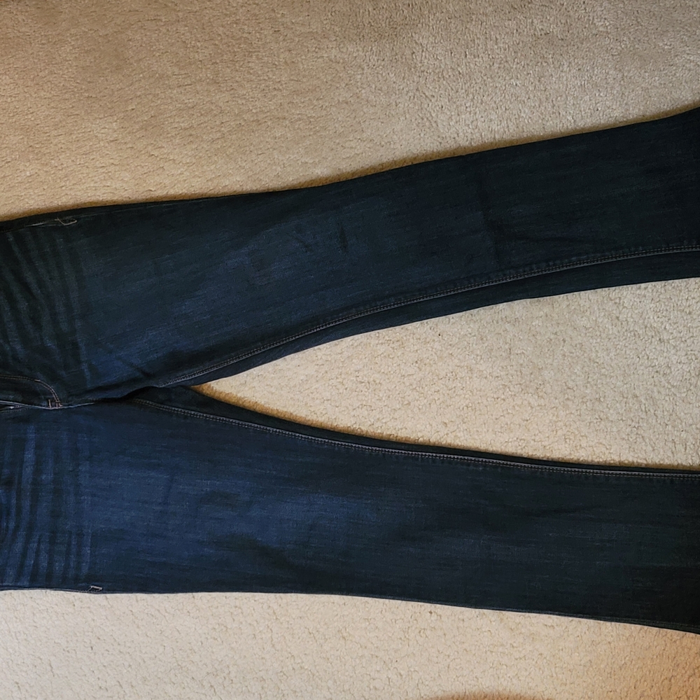 Express Straight Leg Blue Jeans 10p